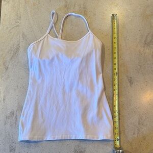 Lululemon Athletica White Camisole Top